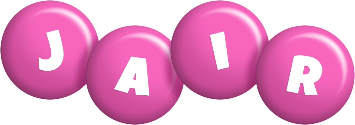 Jair candy-pink logo