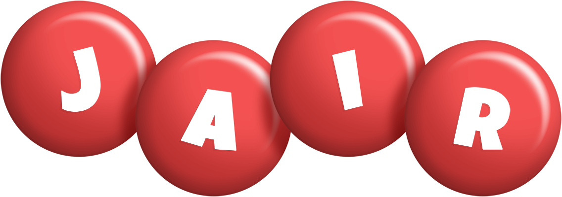 Jair candy-red logo