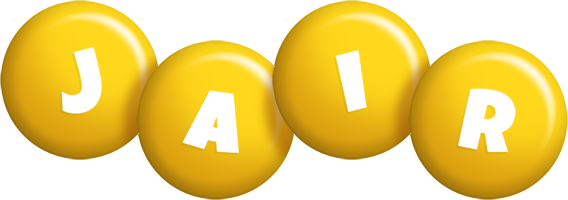Jair candy-yellow logo