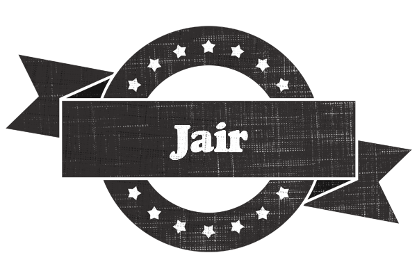 Jair grunge logo
