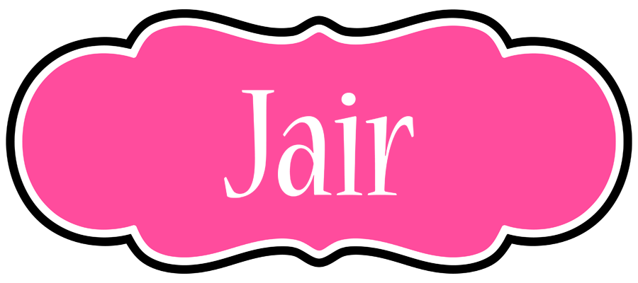 Jair invitation logo