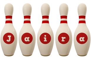 Jaira bowling-pin logo