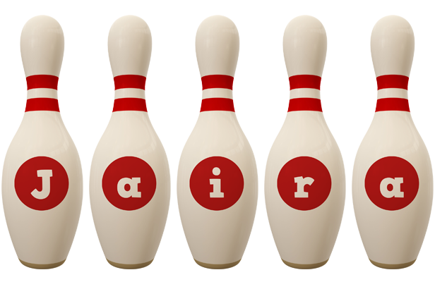 Jaira bowling-pin logo