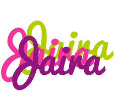 Jaira flowers logo