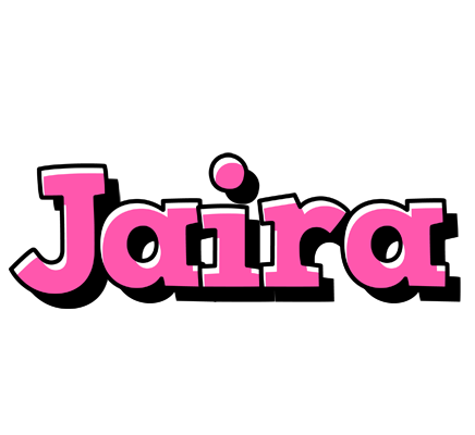 Jaira girlish logo