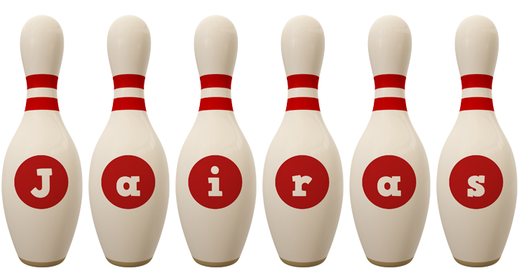 Jairas bowling-pin logo