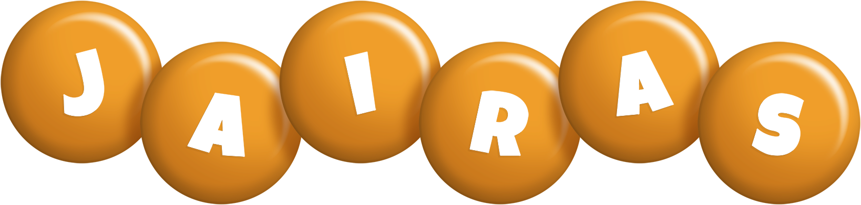 Jairas candy-orange logo