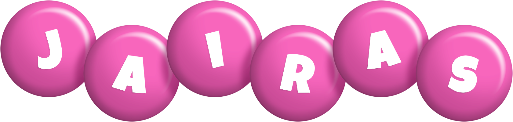 Jairas candy-pink logo