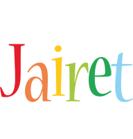 Jairet birthday logo