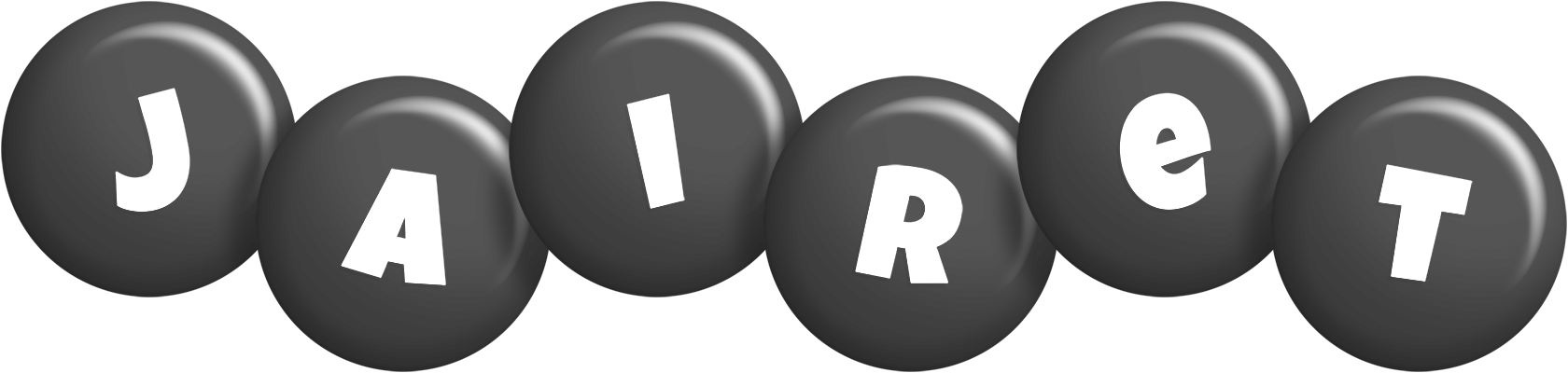 Jairet candy-black logo