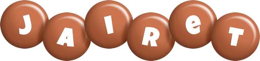 Jairet candy-brown logo