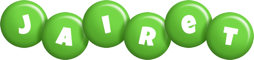 Jairet candy-green logo