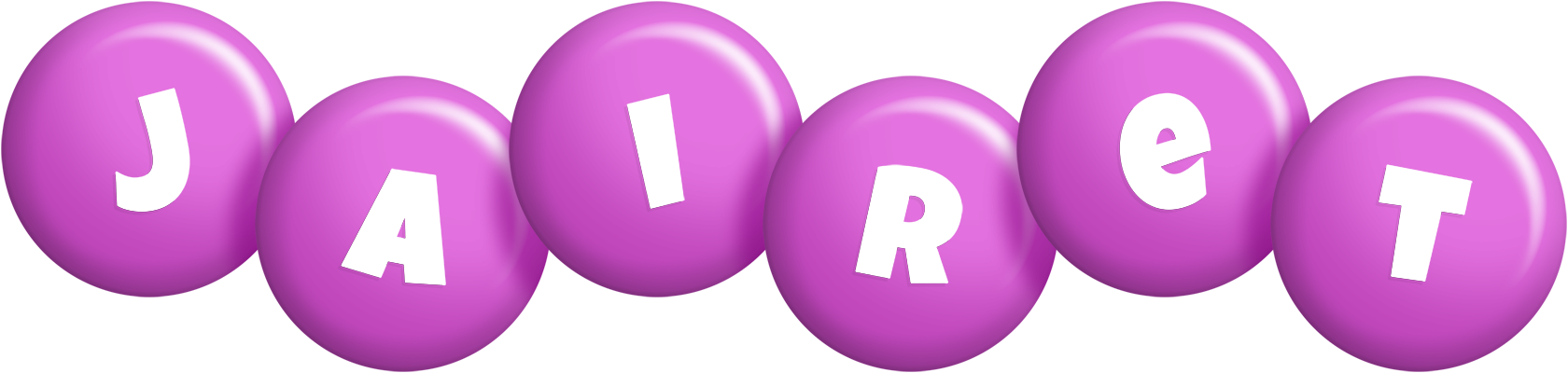 Jairet candy-purple logo