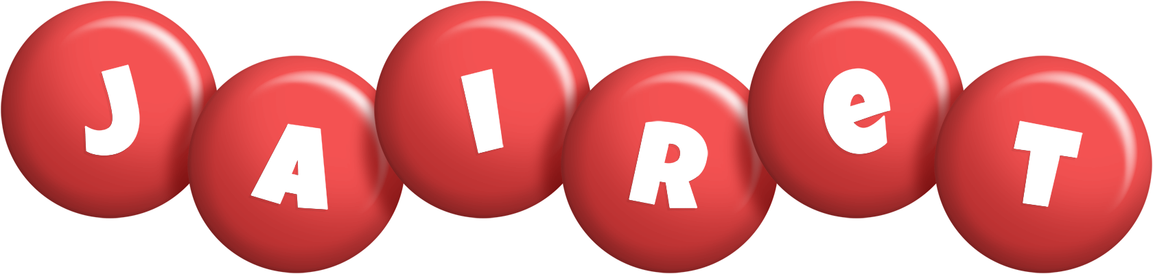 Jairet candy-red logo
