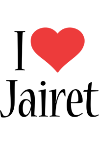 Jairet i-love logo