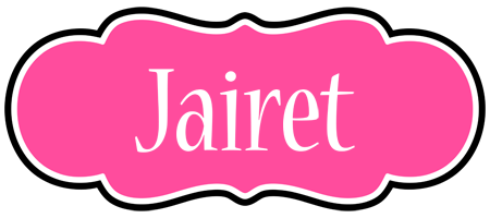 Jairet invitation logo