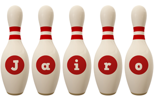 Jairo bowling-pin logo