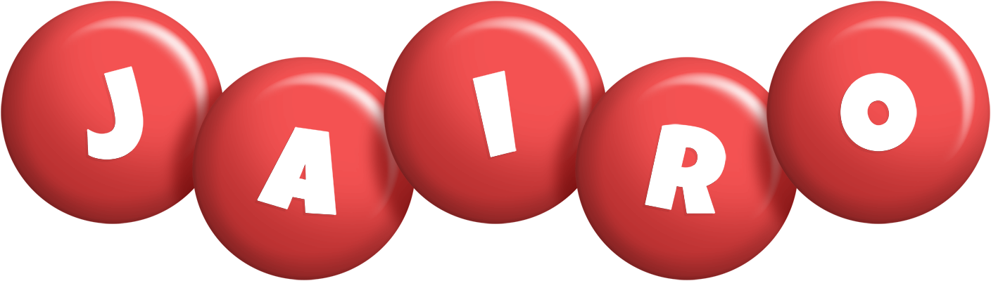 Jairo candy-red logo