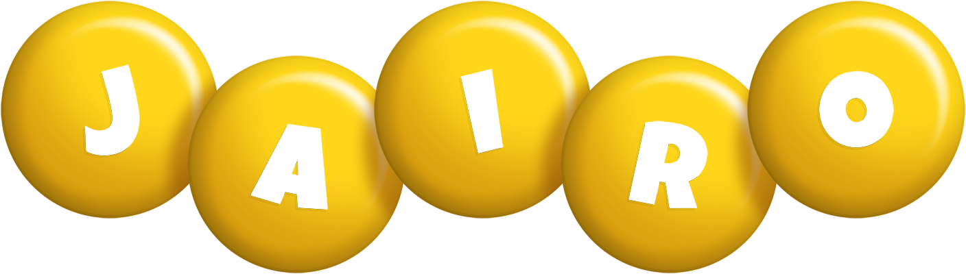 Jairo candy-yellow logo