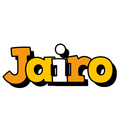Jairo cartoon logo
