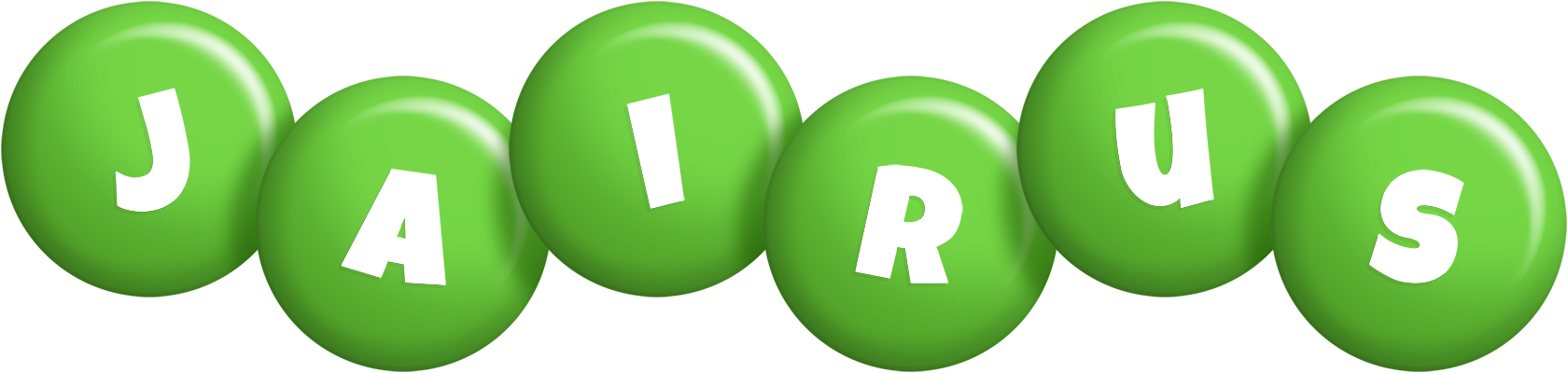 Jairus candy-green logo