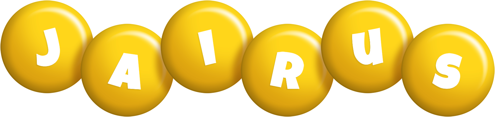 Jairus candy-yellow logo