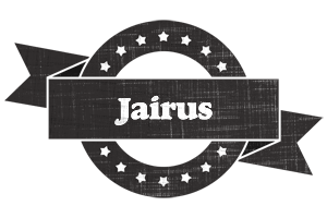 Jairus grunge logo