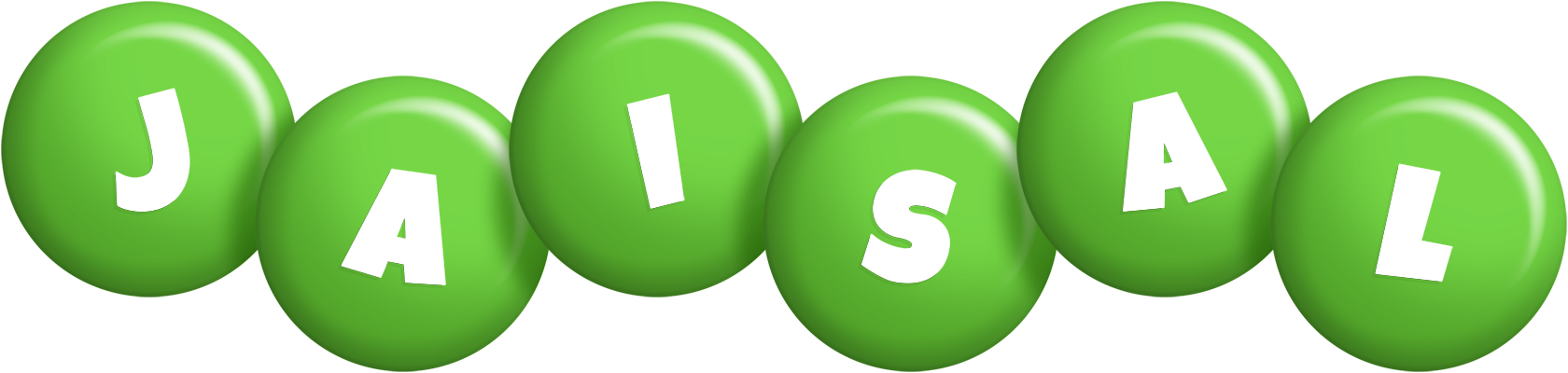 Jaisal candy-green logo