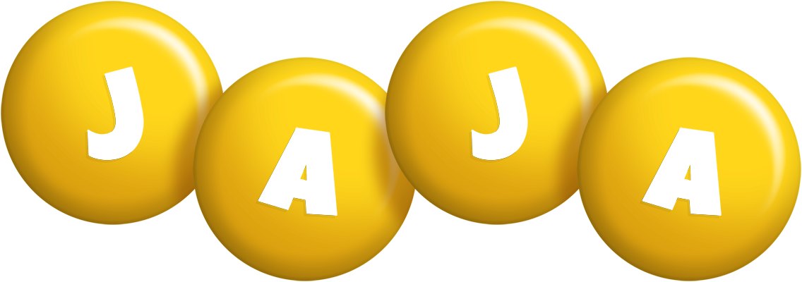 Jaja candy-yellow logo