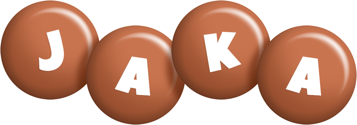 Jaka candy-brown logo