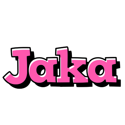 Jaka girlish logo