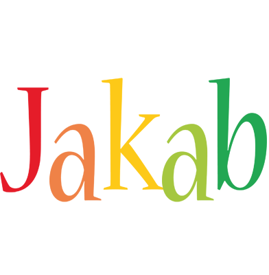 Jakab birthday logo