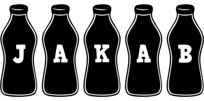 Jakab bottle logo