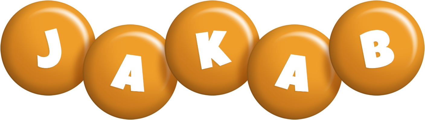 Jakab candy-orange logo