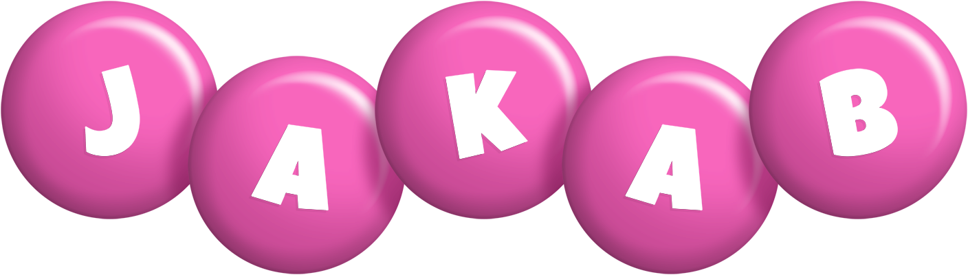 Jakab candy-pink logo