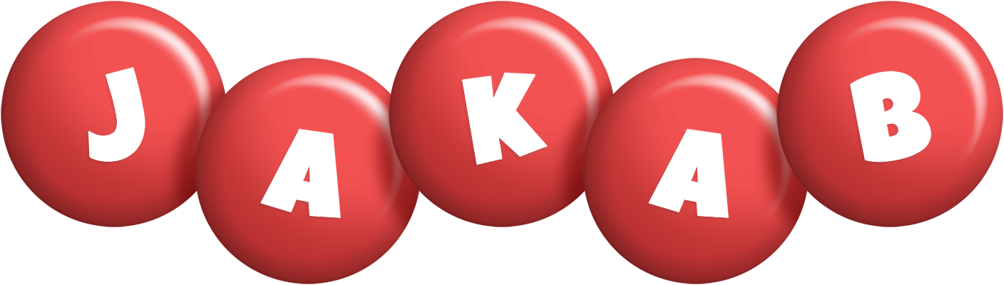 Jakab candy-red logo