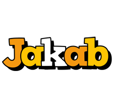 Jakab cartoon logo