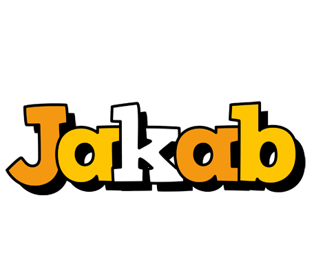 Jakab cartoon logo