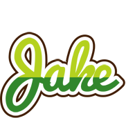 Jake golfing logo