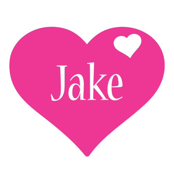 Jake love-heart logo