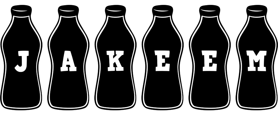 Jakeem bottle logo