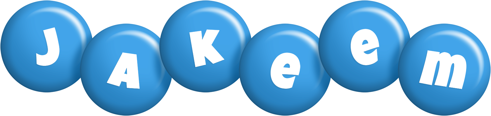 Jakeem candy-blue logo
