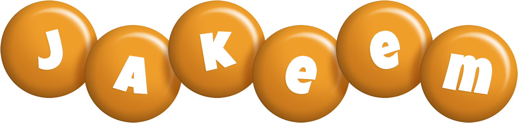 Jakeem candy-orange logo