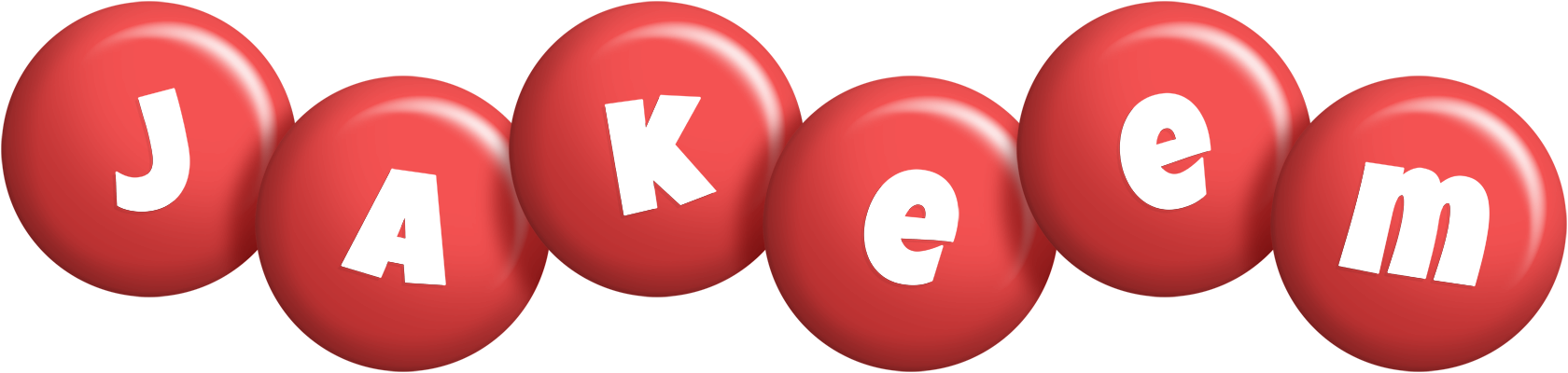 Jakeem candy-red logo
