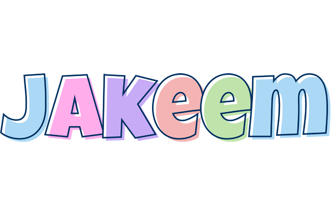 Jakeem pastel logo