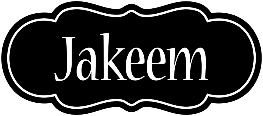 Jakeem welcome logo