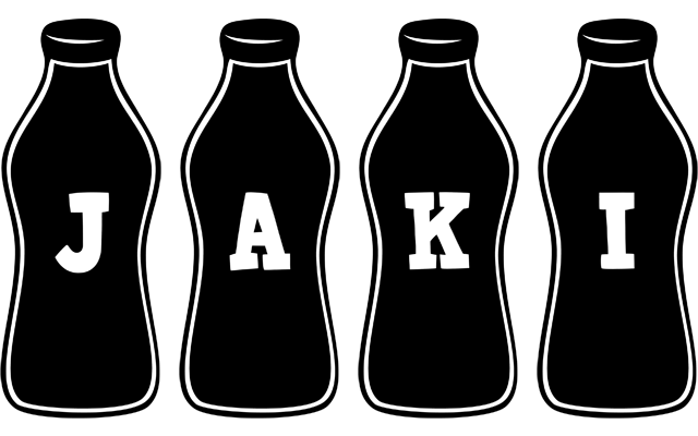 Jaki bottle logo