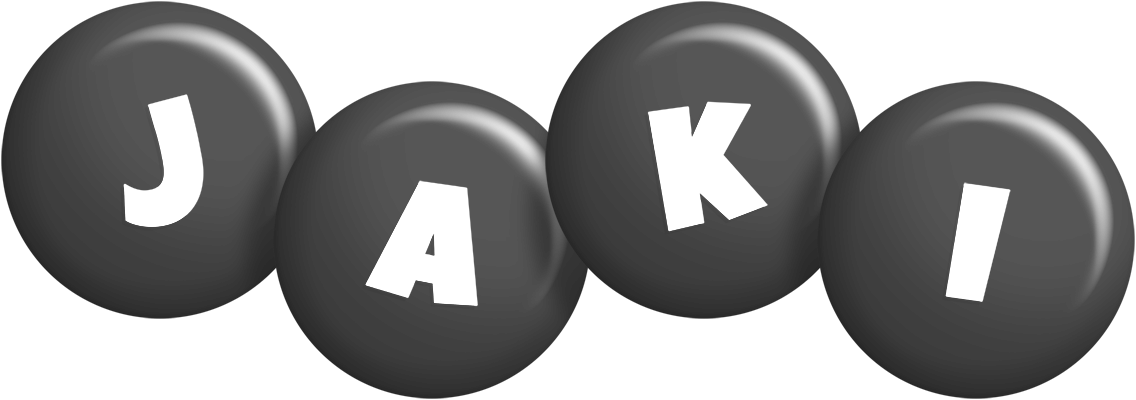 Jaki candy-black logo