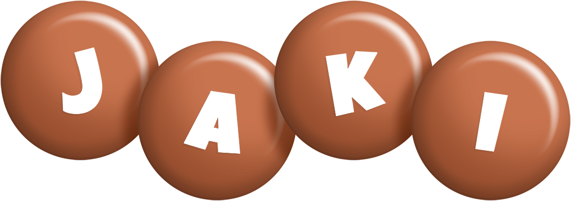 Jaki candy-brown logo