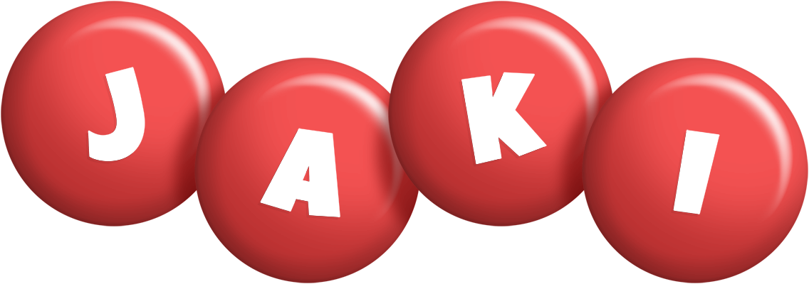 Jaki candy-red logo